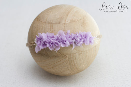 Purple | Shabby Tieback
