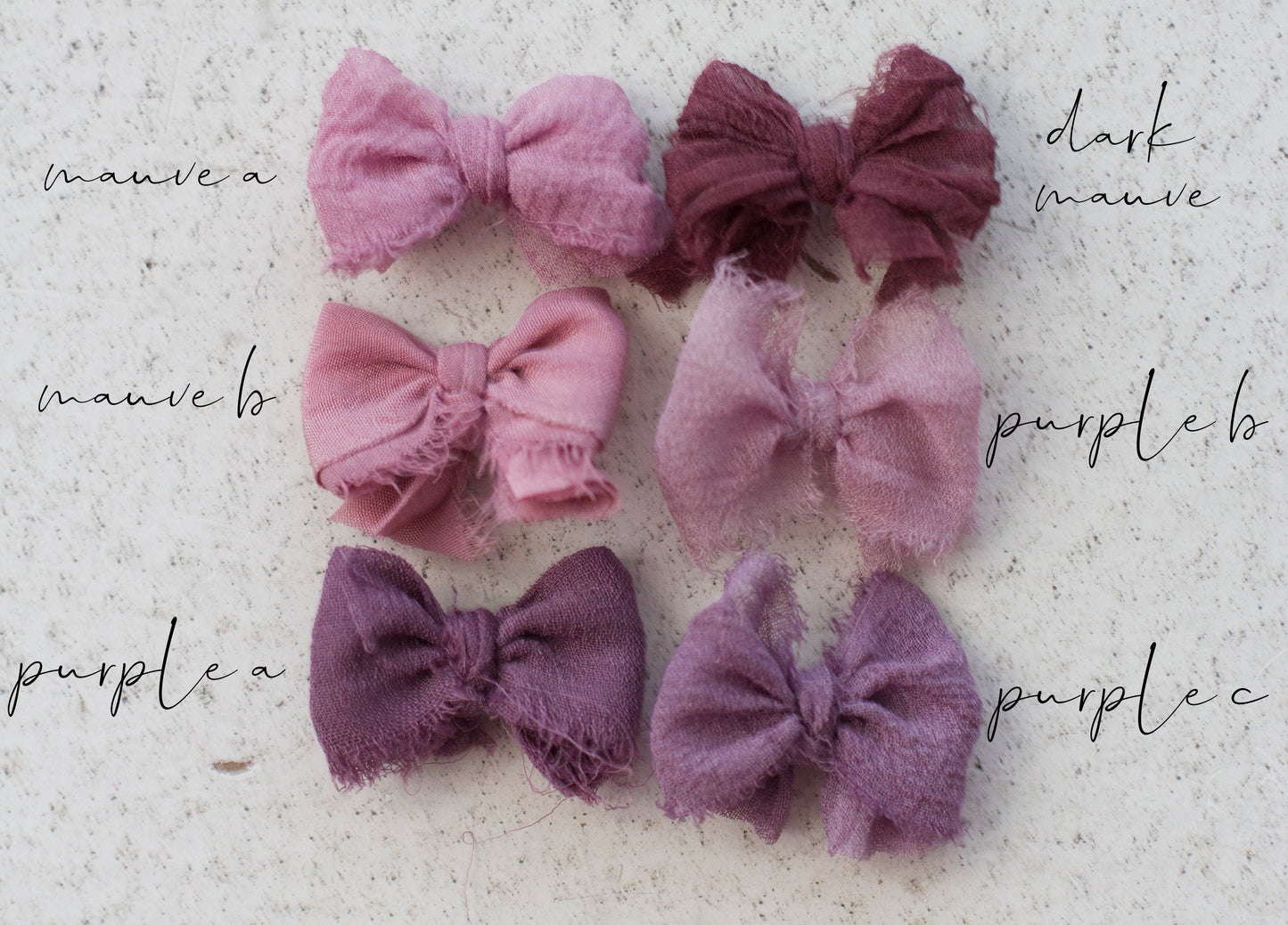 * Lace Bow | 35 color options