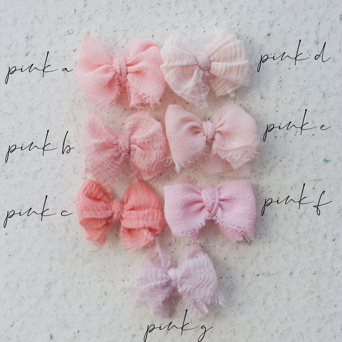* Lace Bow | 35 color options
