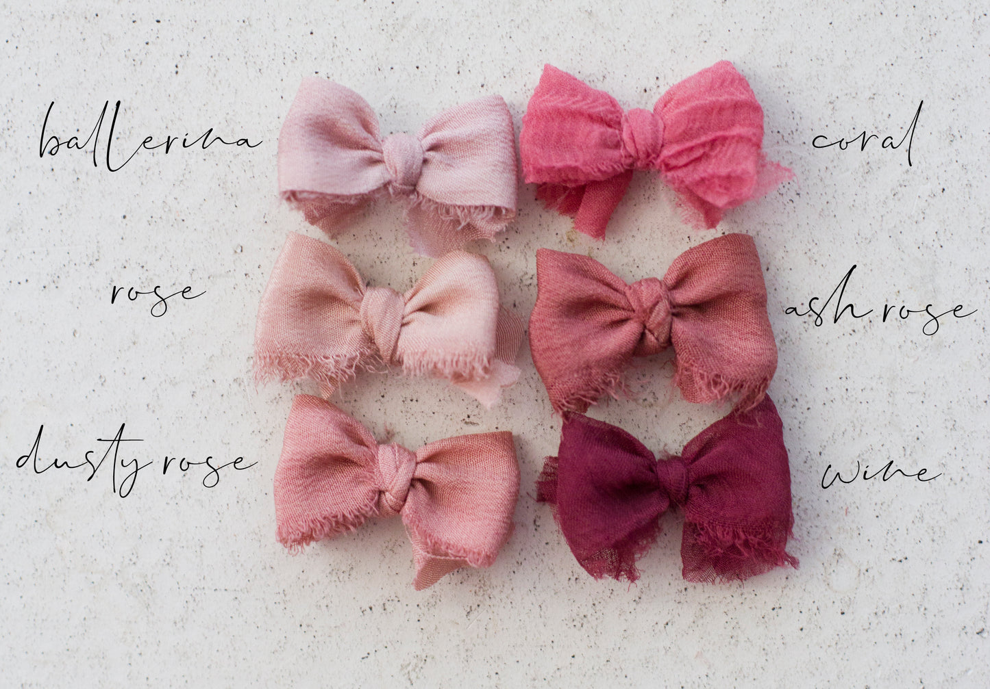 * Lace Bow | 35 color options