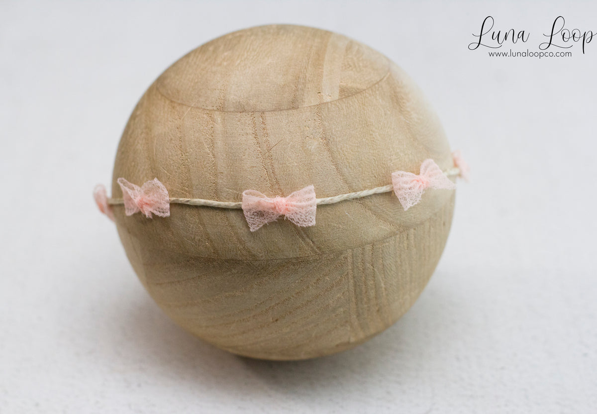 Pink | Lace Quad bow