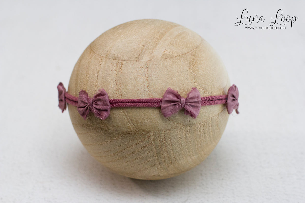 Dark Mauve | Quad Bow
