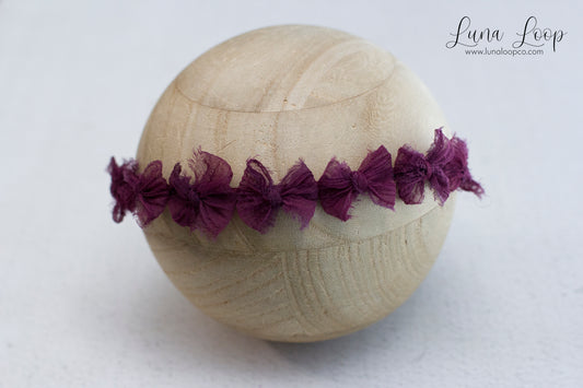Purple | Plum Tiny Multi bow
