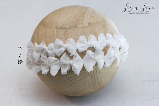 White | Multi bow