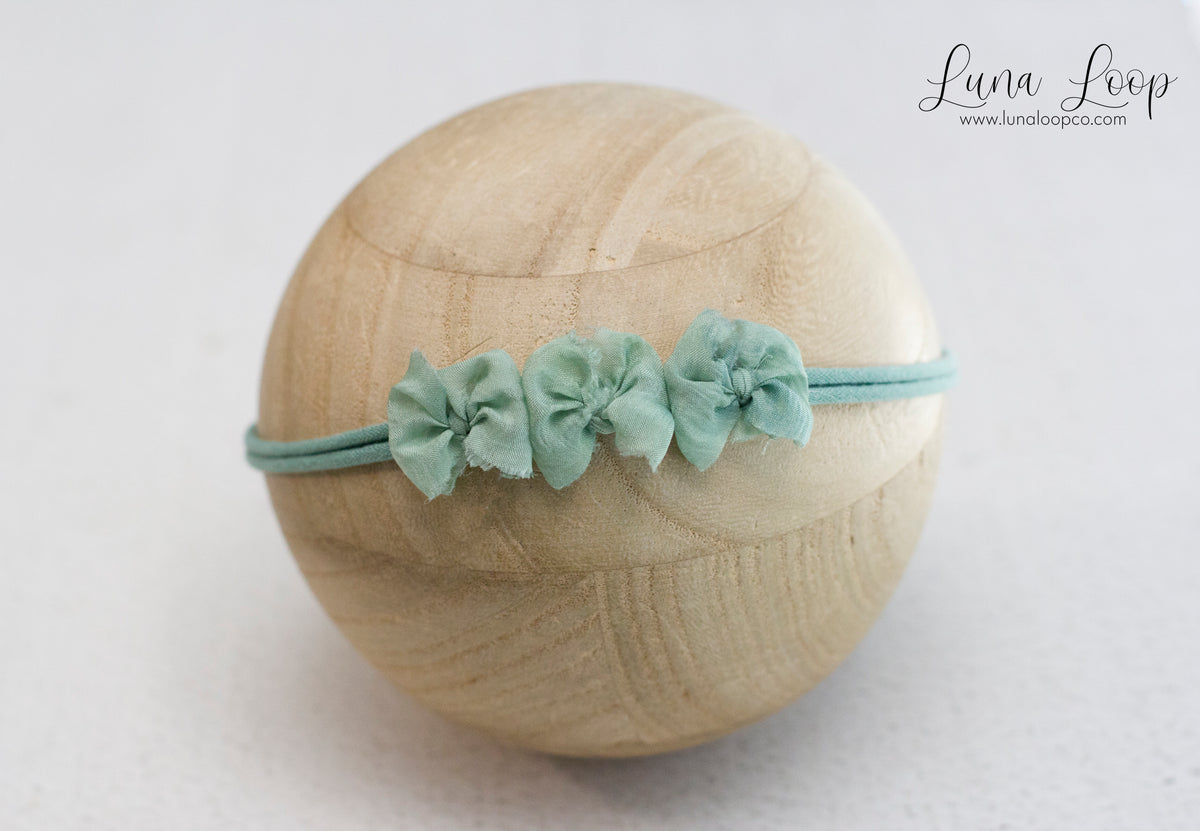 Green | trio bow