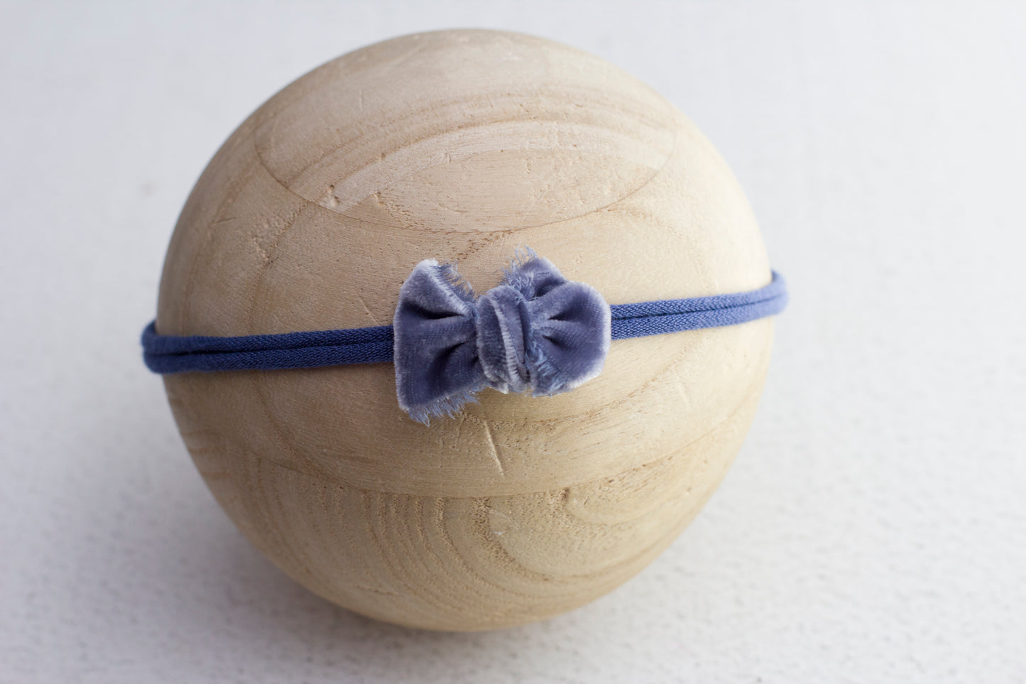 Blue | Pacific Velvet bow