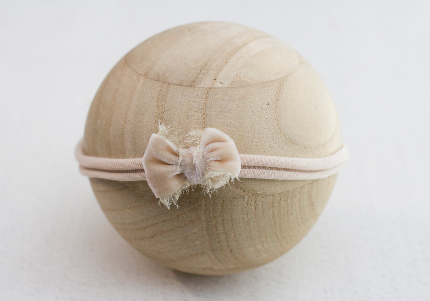 Natural | Velvet Bow | Last one