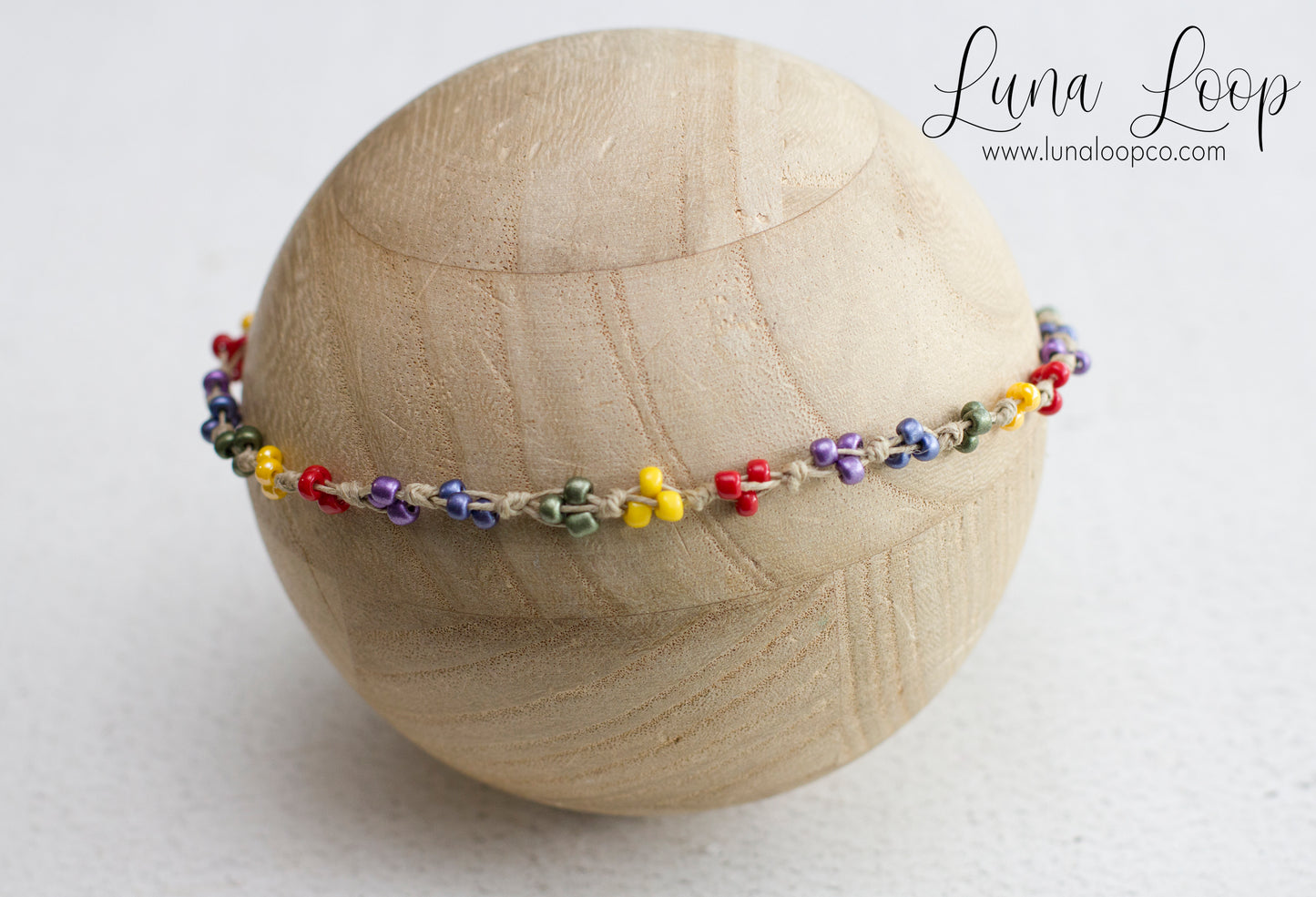 $ Beaded Tieback *Several colors*