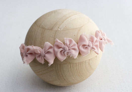 Pink | Blush Multibow Chiffon