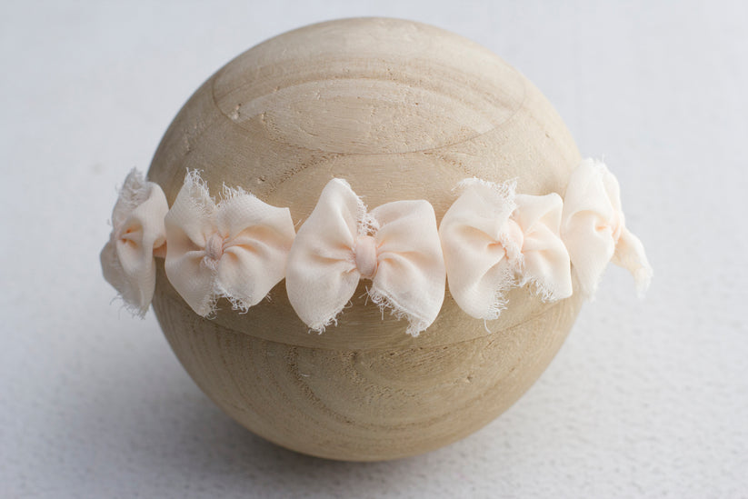 Cream | Buttercream Multibow Chiffon