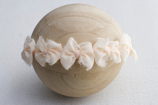 Cream | Buttercream Multibow Chiffon