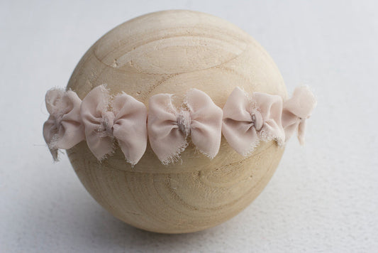 Natural | Multibow Chiffon