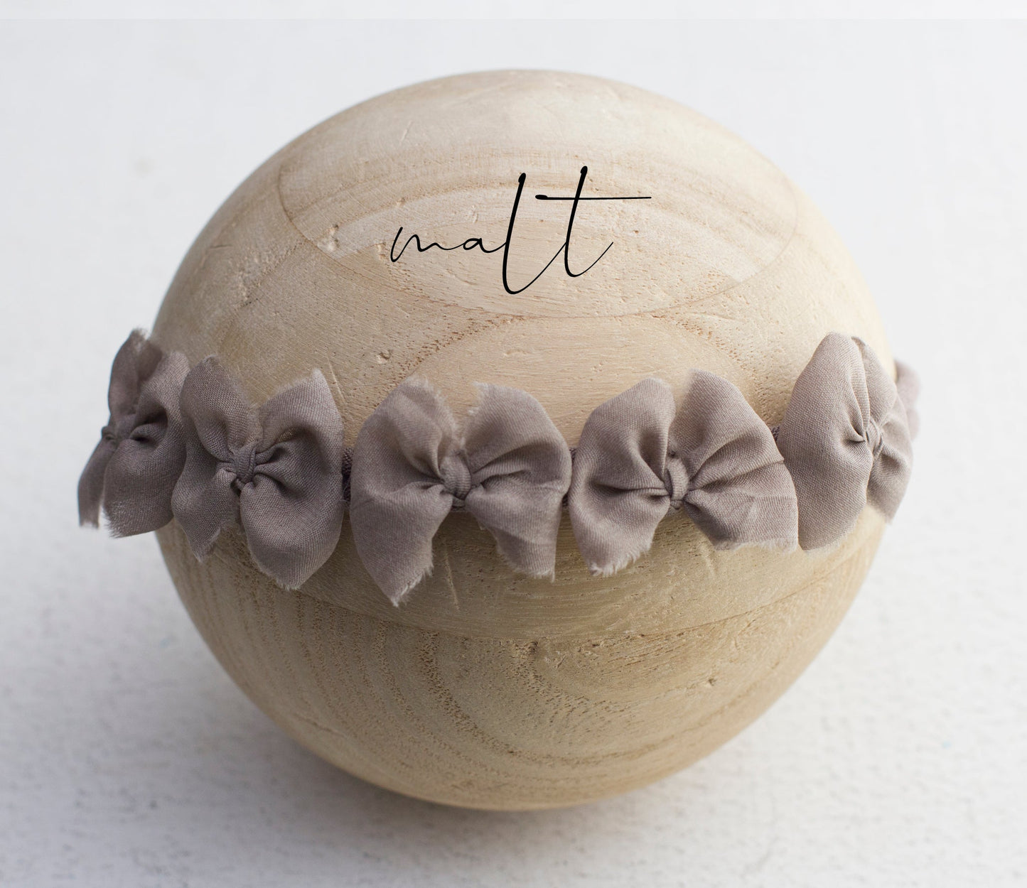 Brown | Malt Multibow Chiffon