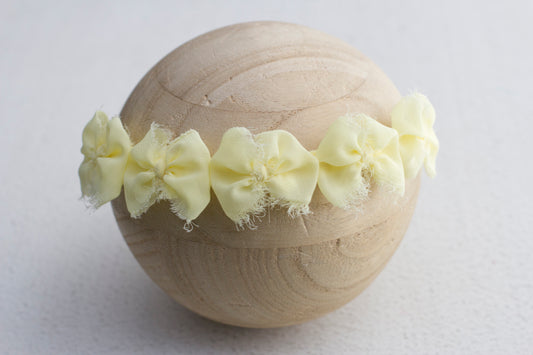 * Chiffon tieback Banana